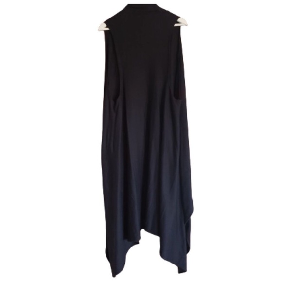 2/$100 Avenue Plus OS, Fits 16-24 Plus I suggest, black duster cardi/vest - Picture 4 of 5